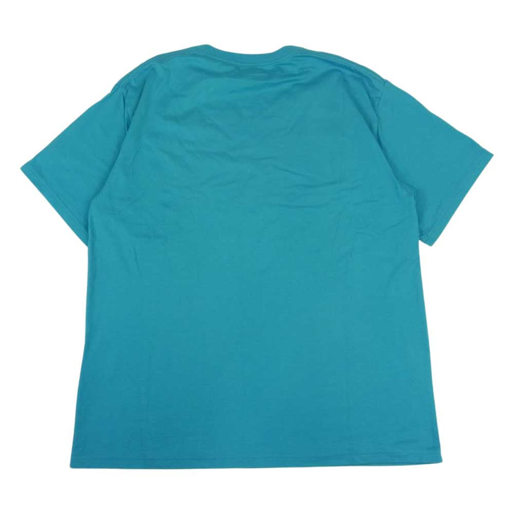 HYKE ハイク 22SS 221-12289 コットン 半袖Tシャツ ターコイズブルー ターコイズブルー系 5【中古】