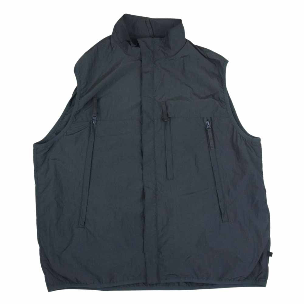 ダイワピア BJ-58122 LECHOPPE別注 EX REVERSIBLE VEST ナイロン ベスト  カーキ系 L【中古】