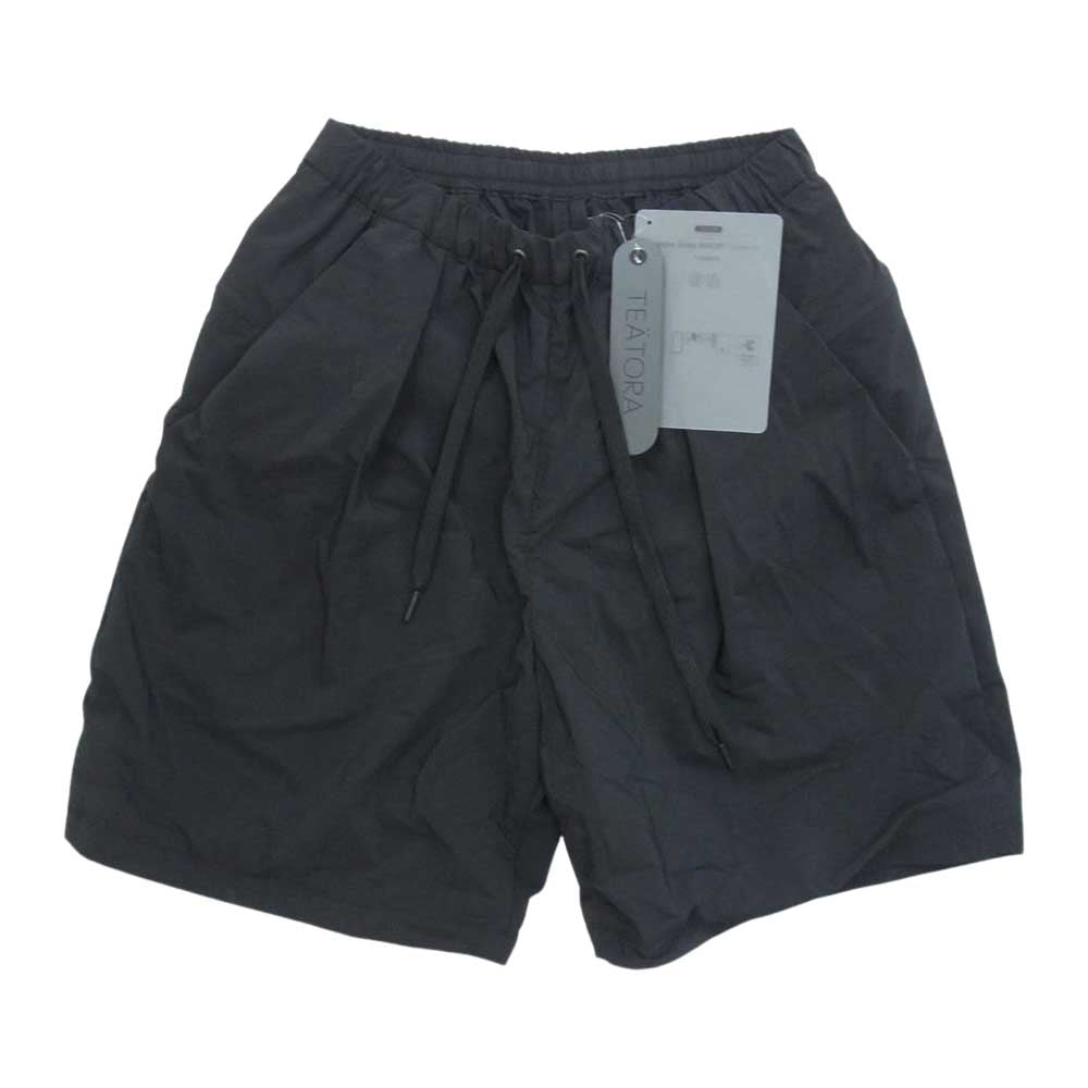 TEATORA テアトラ TT-004SR-DR Wallet Shorts Resort DR ナイロン ショート ハーフ パンツ ブラック系 1【美品】【中古】