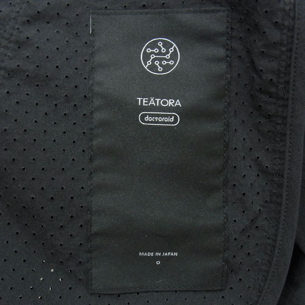 TEATORA テアトラ TT-004SR-DR Wallet Shorts Resort DR ナイロン ショート ハーフ パンツ ブラック系 1【美品】【中古】
