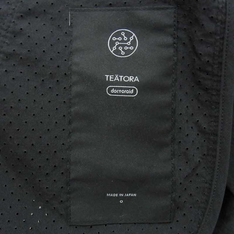 TEATORA テアトラ TT-004SR-DR Wallet Shorts Resort DR ナイロン ショート ハーフ パンツ ブラック系 1【美品】【中古】