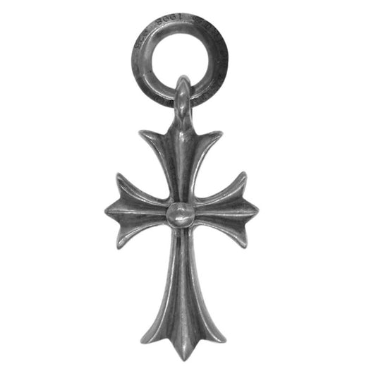CHROME HEARTS クロムハーツ（原本無） 国内取扱店ギャランティ付属 TINY CH CROSS タイニー CHクロス チャーム シルバー系【中古】