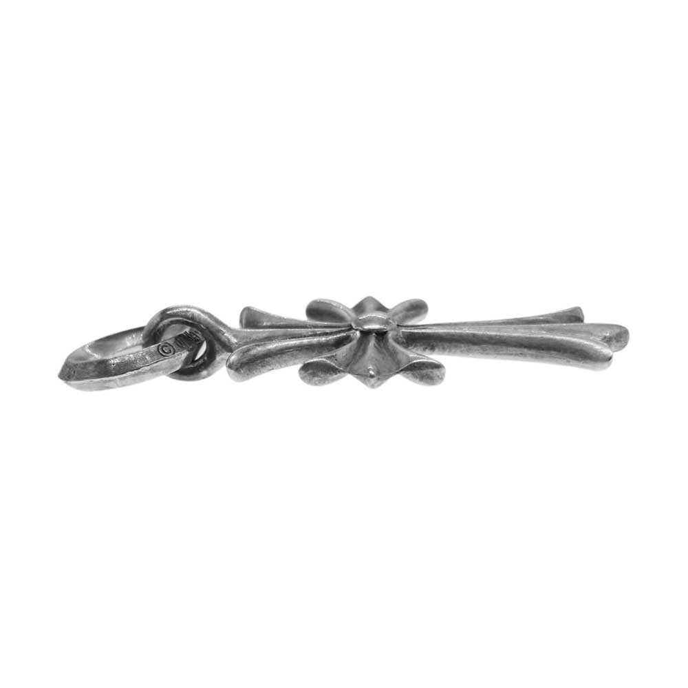 CHROME HEARTS クロムハーツ（原本無） 国内取扱店ギャランティ付属 TINY CH CROSS タイニー CHクロス チャーム シルバー系【中古】