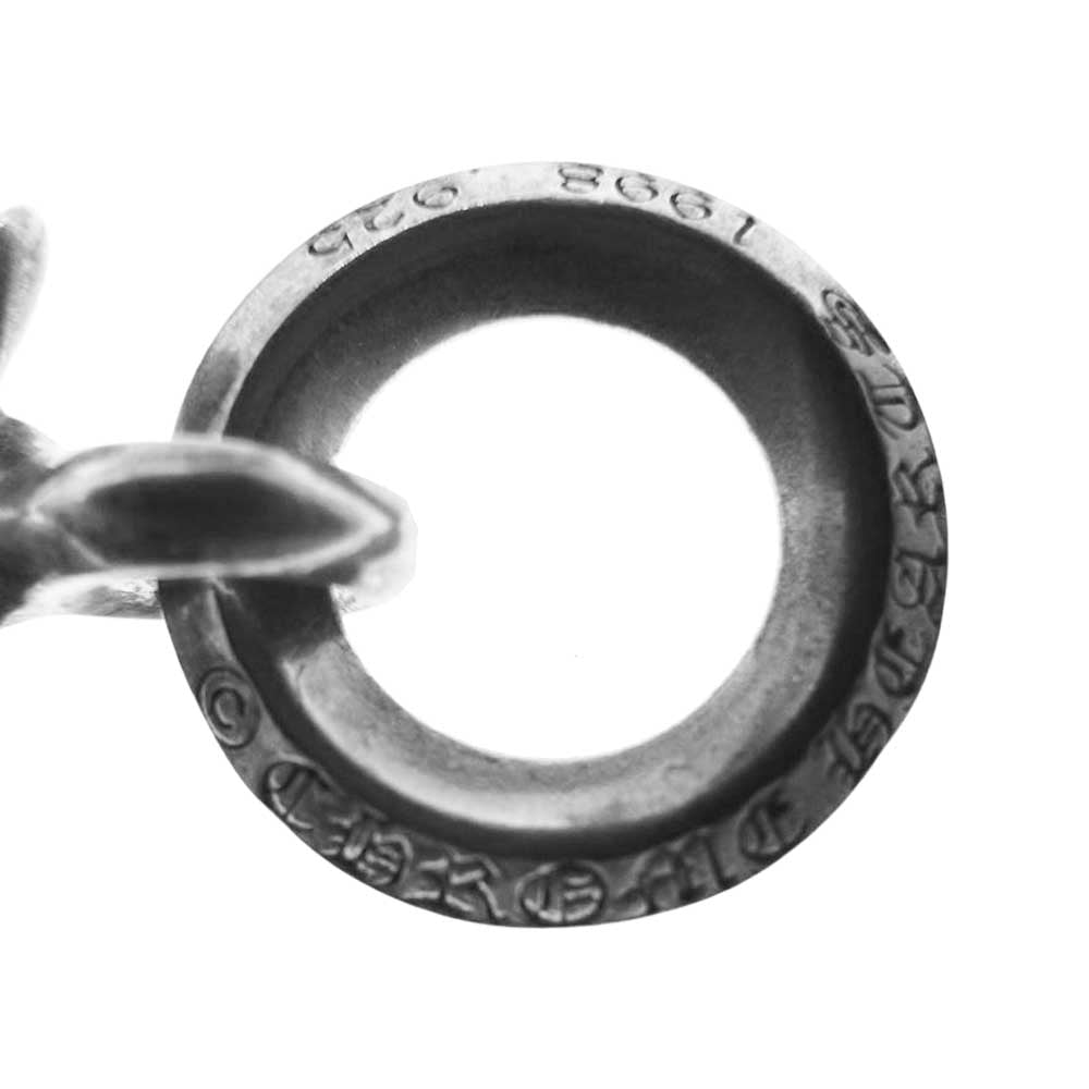 CHROME HEARTS クロムハーツ（原本無） 国内取扱店ギャランティ付属 TINY CH CROSS タイニー CHクロス チャーム シルバー系【中古】