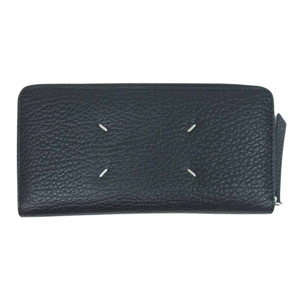 4つタグ】Maison Margiela マルジェラ ジップ 長財布 財布