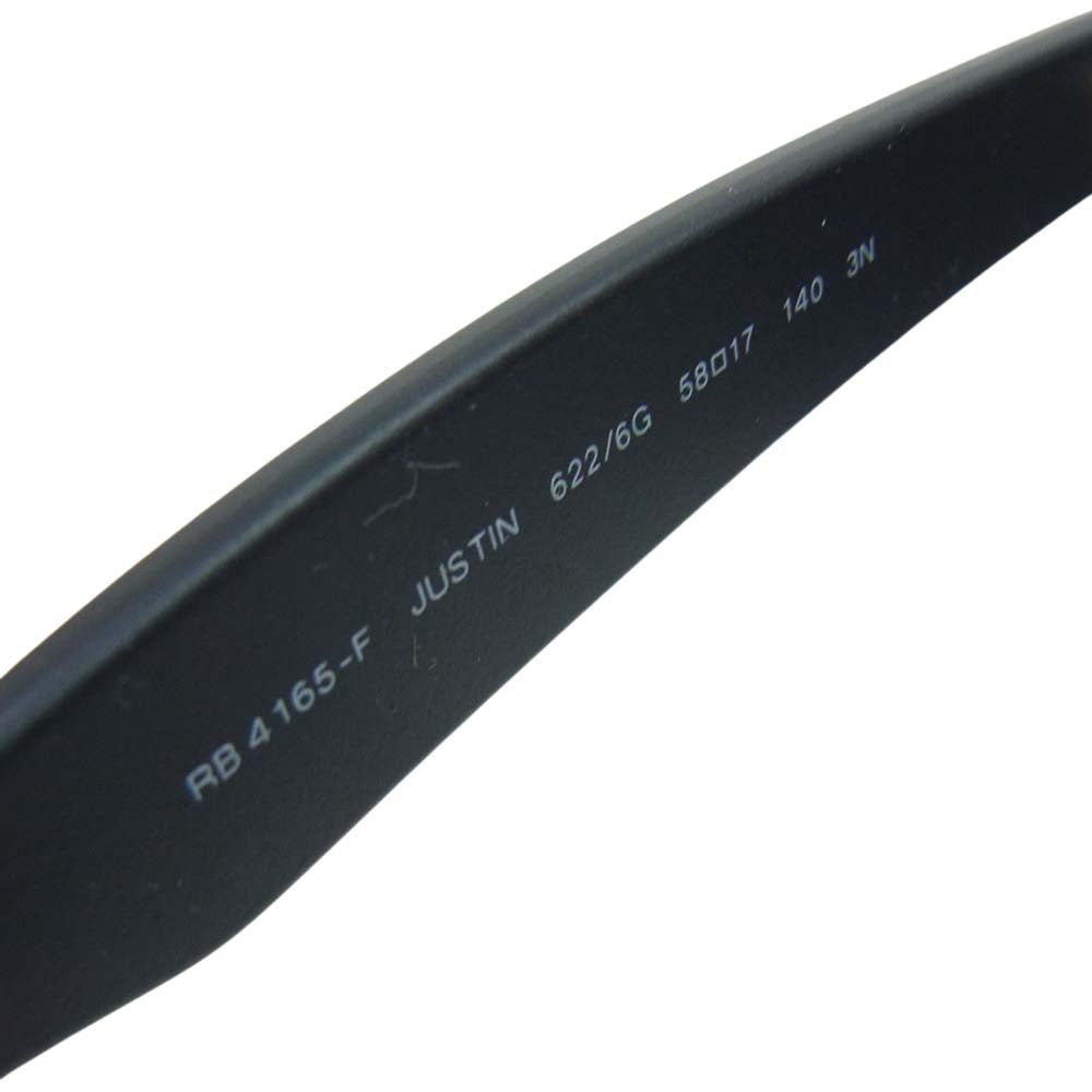 Ray-Ban レイバン RB4165F JUSTIN ジャスティン サングラス アイウェア ブラック系 58□17 140【新古品】【未使用】【中古】
