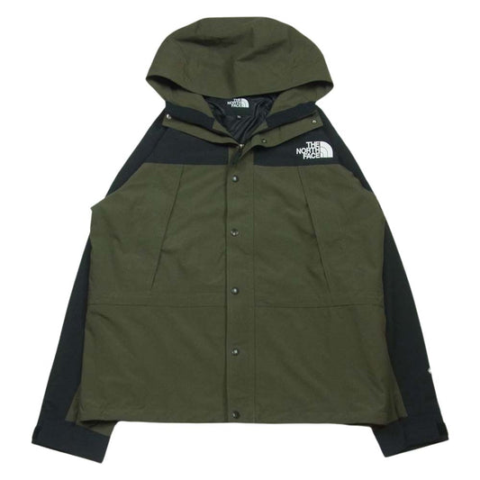 THE NORTH FACE ノースフェイス NP62236 Mountain Light Jacket マウンテン ライト ジャケット ナイロン ブラック系 グレイッシュダークグリーン系 XL【中古】