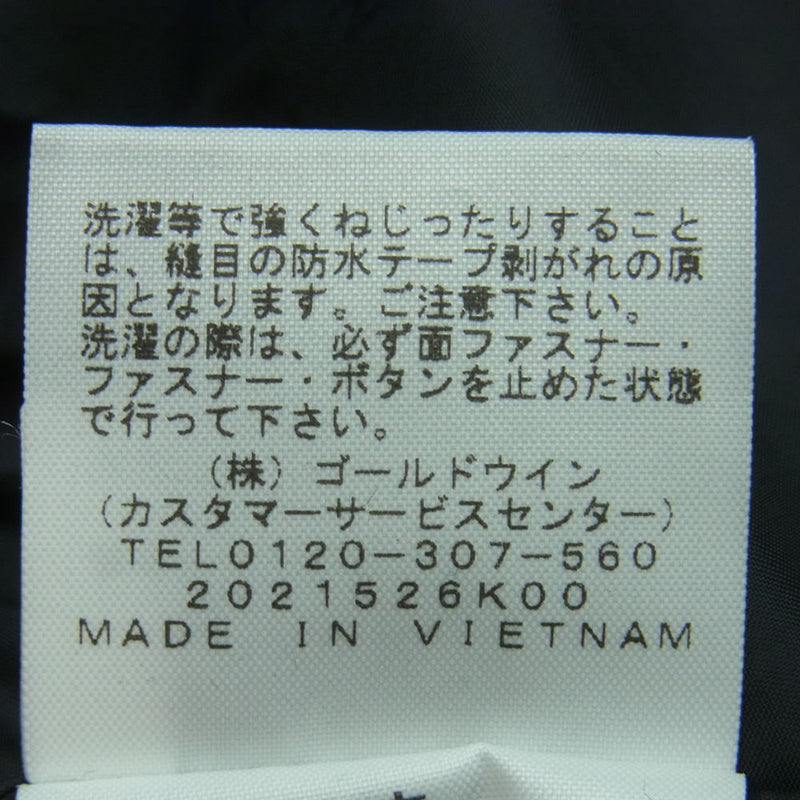 THE NORTH FACE ノースフェイス NP62236 Mountain Light Jacket マウンテン ライト ジャケット ナイロン ブラック系 グレイッシュダークグリーン系 XL【中古】