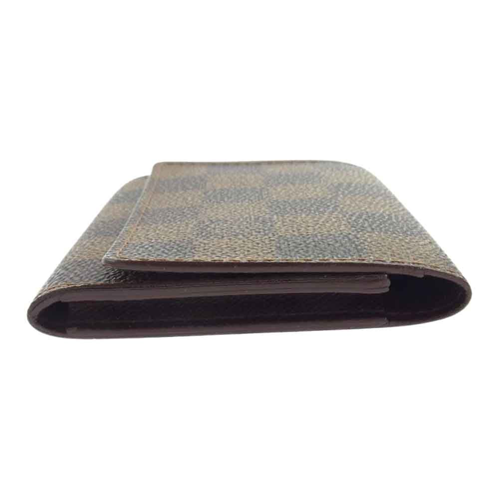 LOUIS VUITTON ルイ・ヴィトン N62920 アンヴェロップ カルト ドゥ ヴィジット ダミエ コインケース ブラウン系【美品】【中古】