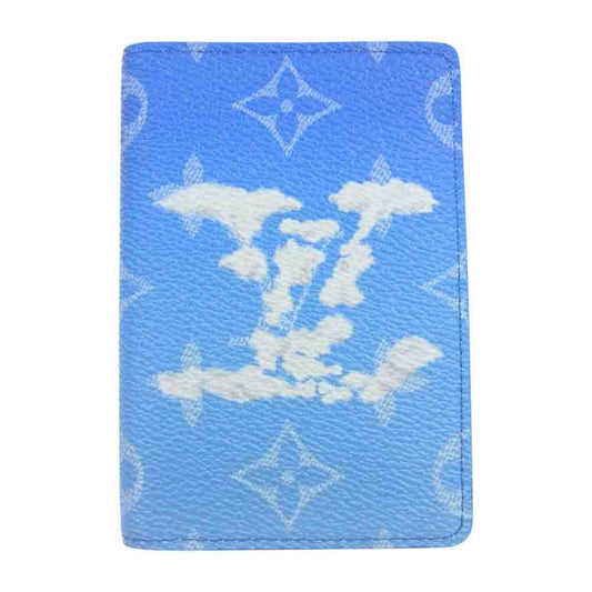 LOUIS VUITTON ルイ・ヴィトン 20AW M69679 オーガナイザー ドゥ ポッシュ カードケース ライトブルー系【新古品】【未使用】【中古】
