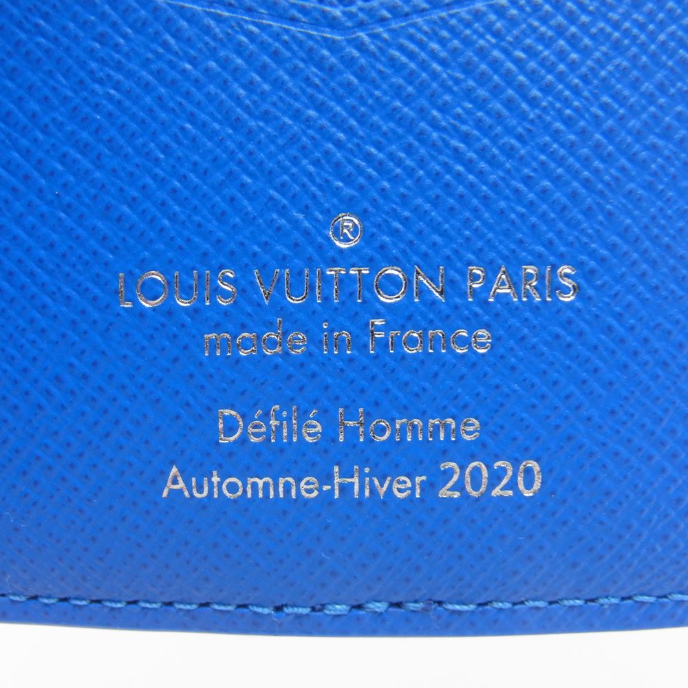 LOUIS VUITTON ルイ・ヴィトン 20AW M69679 オーガナイザー ドゥ ポッシュ カードケース ライトブルー系【新古品】【未使用】【中古】