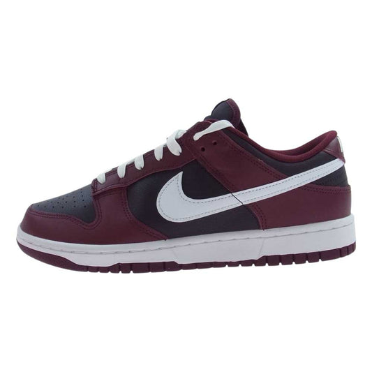 NIKE ナイキ DJ6188-600 Dunk Low Dark Beetroot ダンク ロー ダーク ビートルート スニーカー ワインレッド系 28.5cm【極上美品】【中古】