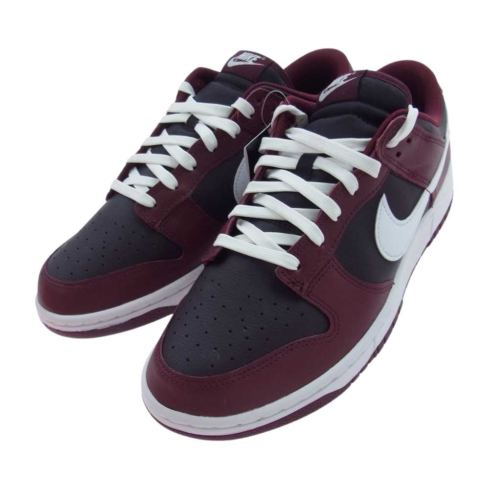 NIKE ナイキ DJ6188-600 Dunk Low Dark Beetroot ダンク ロー ダーク ビートルート スニーカー ワインレッド系 28.5cm【極上美品】【中古】