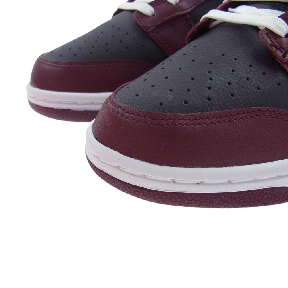 NIKE ナイキ DJ6188-600 Dunk Low Dark Beetroot ダンク ロー ダーク ビートルート スニーカー ワインレッド系 28.5cm【極上美品】【中古】
