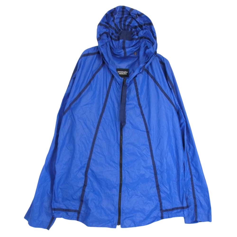 クリストファーレイバーン ライト ジップ フード パッカブル ジャケット ブルー系 M【中古】