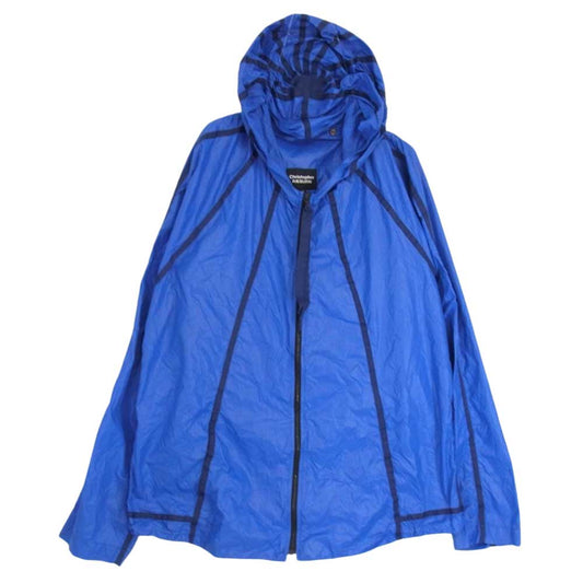 クリストファーレイバーン ライト ジップ フード パッカブル ジャケット ブルー系 M【中古】