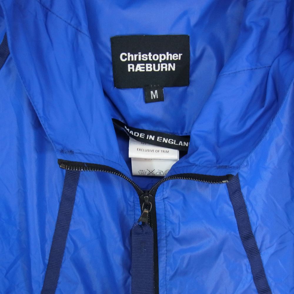 クリストファーレイバーン ライト ジップ フード パッカブル ジャケット ブルー系 M【中古】