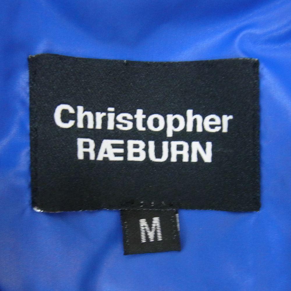 クリストファーレイバーン ライト ジップ フード パッカブル ジャケット ブルー系 M【中古】