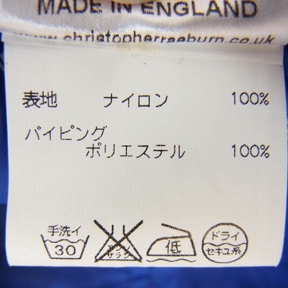 クリストファーレイバーン ライト ジップ フード パッカブル ジャケット ブルー系 M【中古】