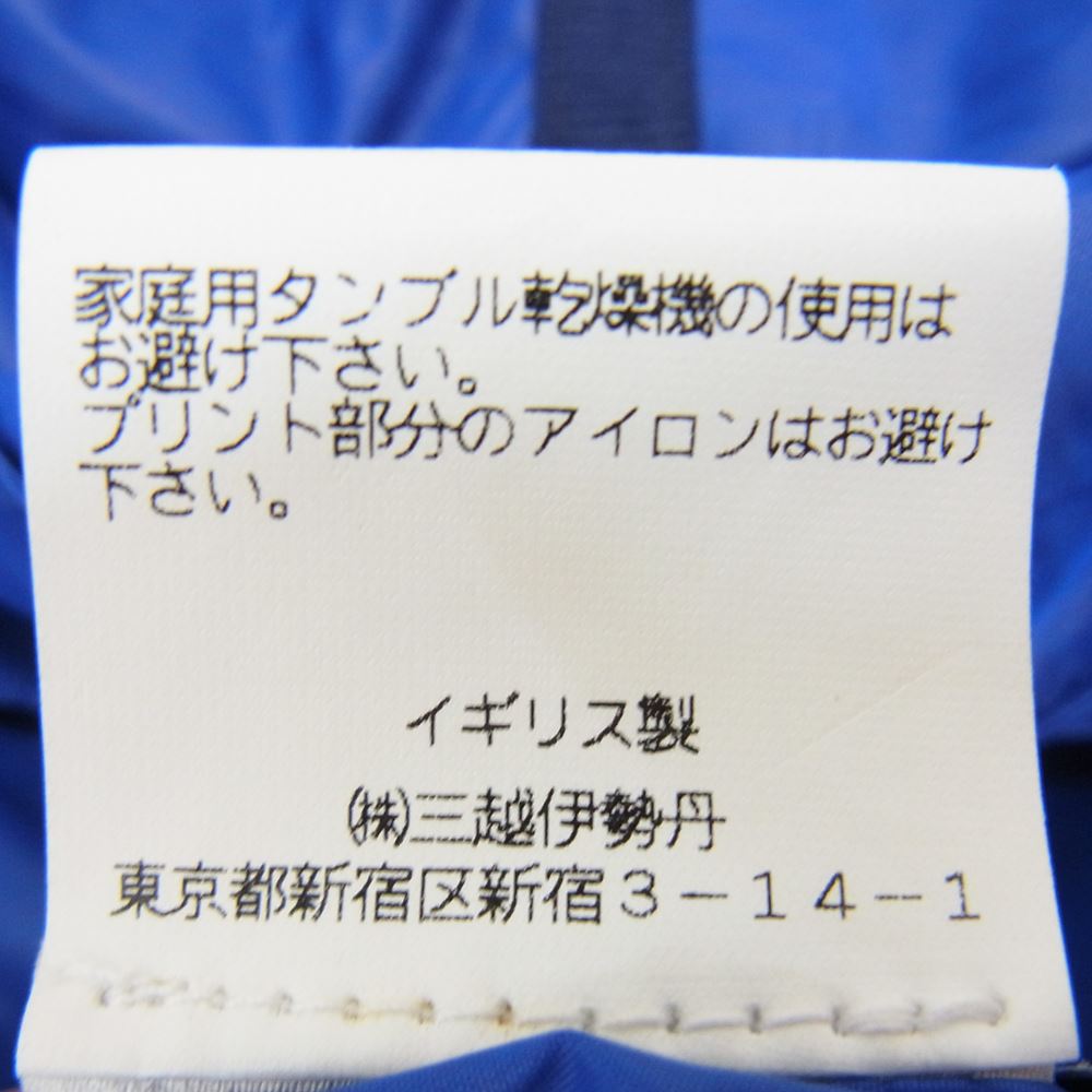 クリストファーレイバーン ライト ジップ フード パッカブル ジャケット ブルー系 M【中古】