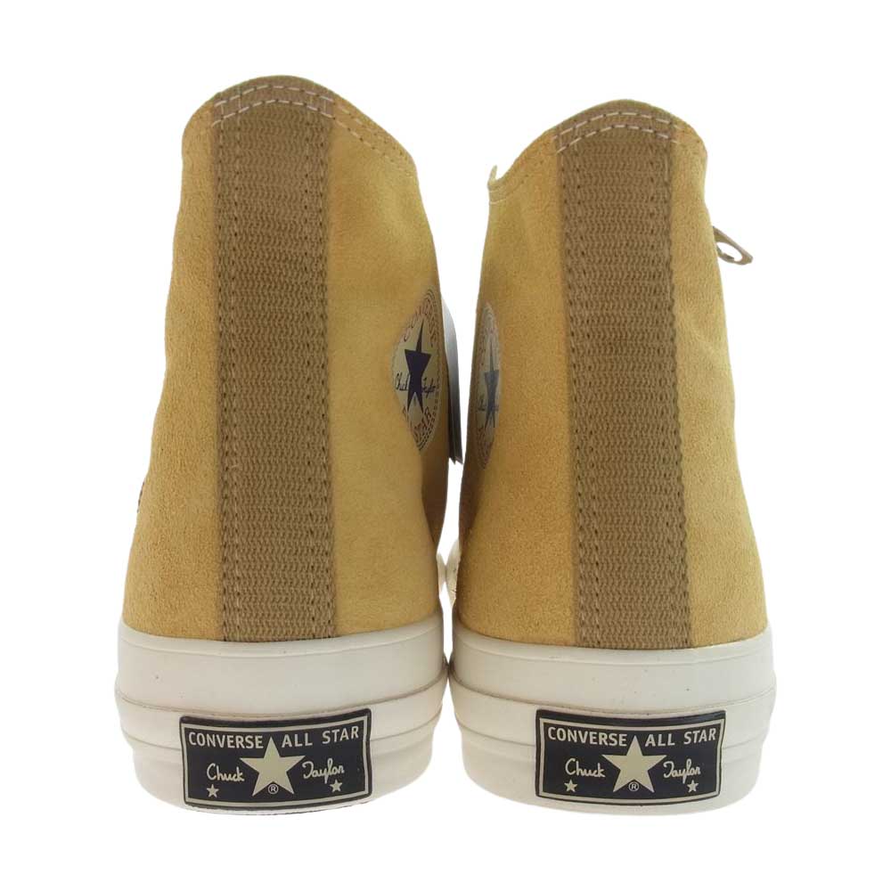 CONVERSE コンバース 1CL446 addict CHUCK TAYLOR SUEDE NIGO アディクト チャックテイラー スエード ジップ ハイカット スニーカー イエロー系 29cm【中古】