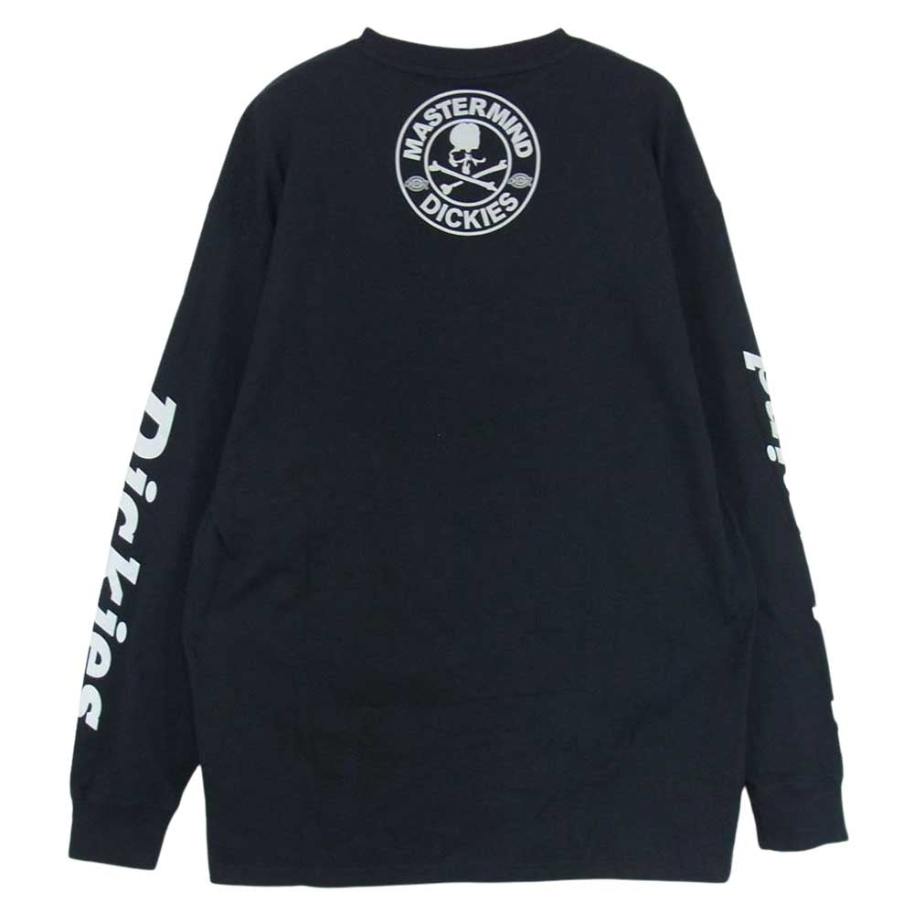 マスターマインド DK011443BLK1 Dickies ディッキーズ リフレクター ロゴ MMJ TEE LS  ブラック系 L【中古】