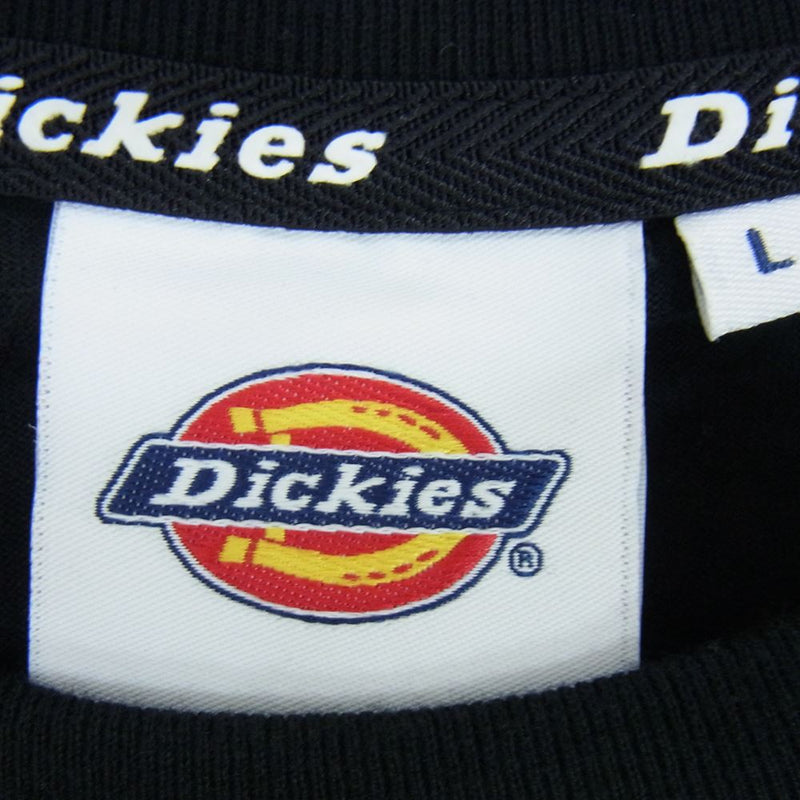 マスターマインド DK011443BLK1 Dickies ディッキーズ リフレクター ロゴ MMJ TEE LS  ブラック系 L【中古】