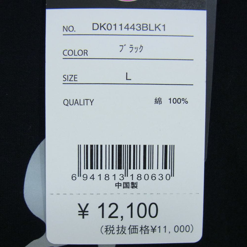 マスターマインド DK011443BLK1 Dickies ディッキーズ リフレクター ロゴ MMJ TEE LS  ブラック系 L【中古】