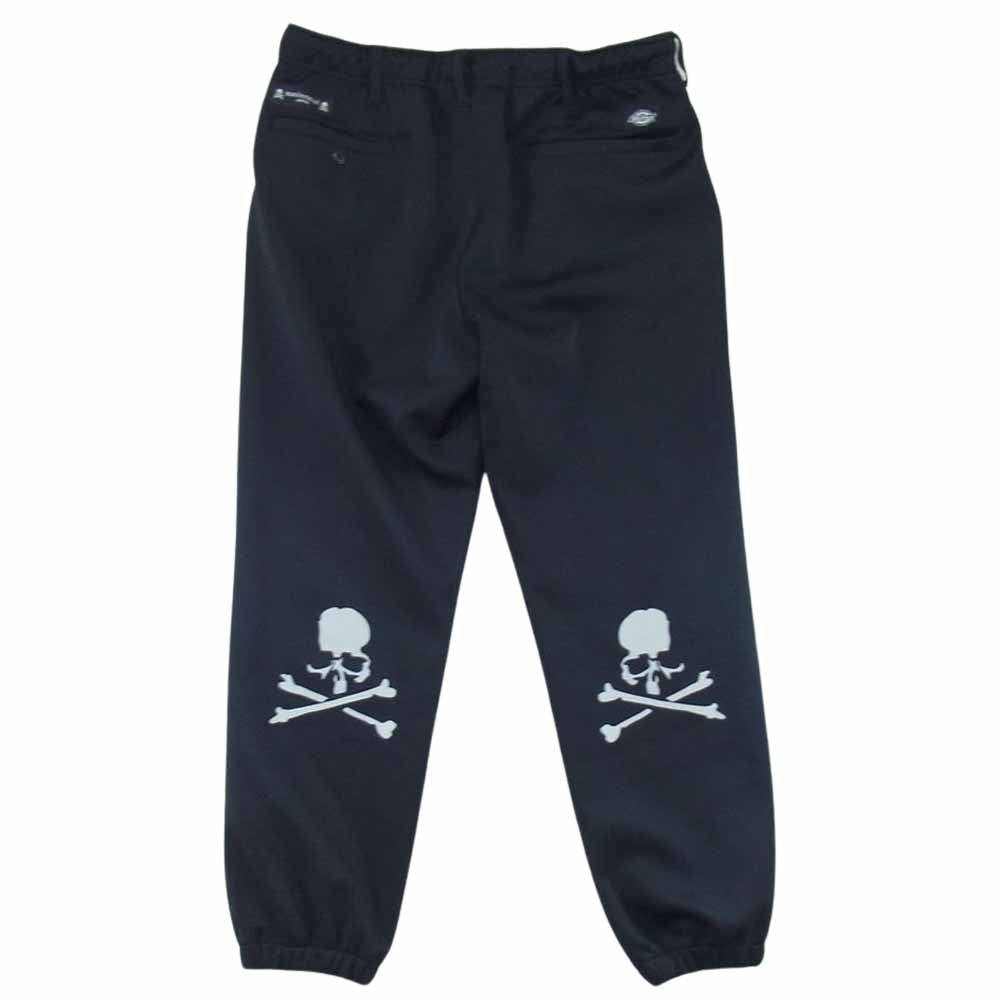 マスターマインド Dickies ディッキーズ リフレクター ロゴ JOGGER PANTS ジョガーパンツ ブラック系 32【中古】