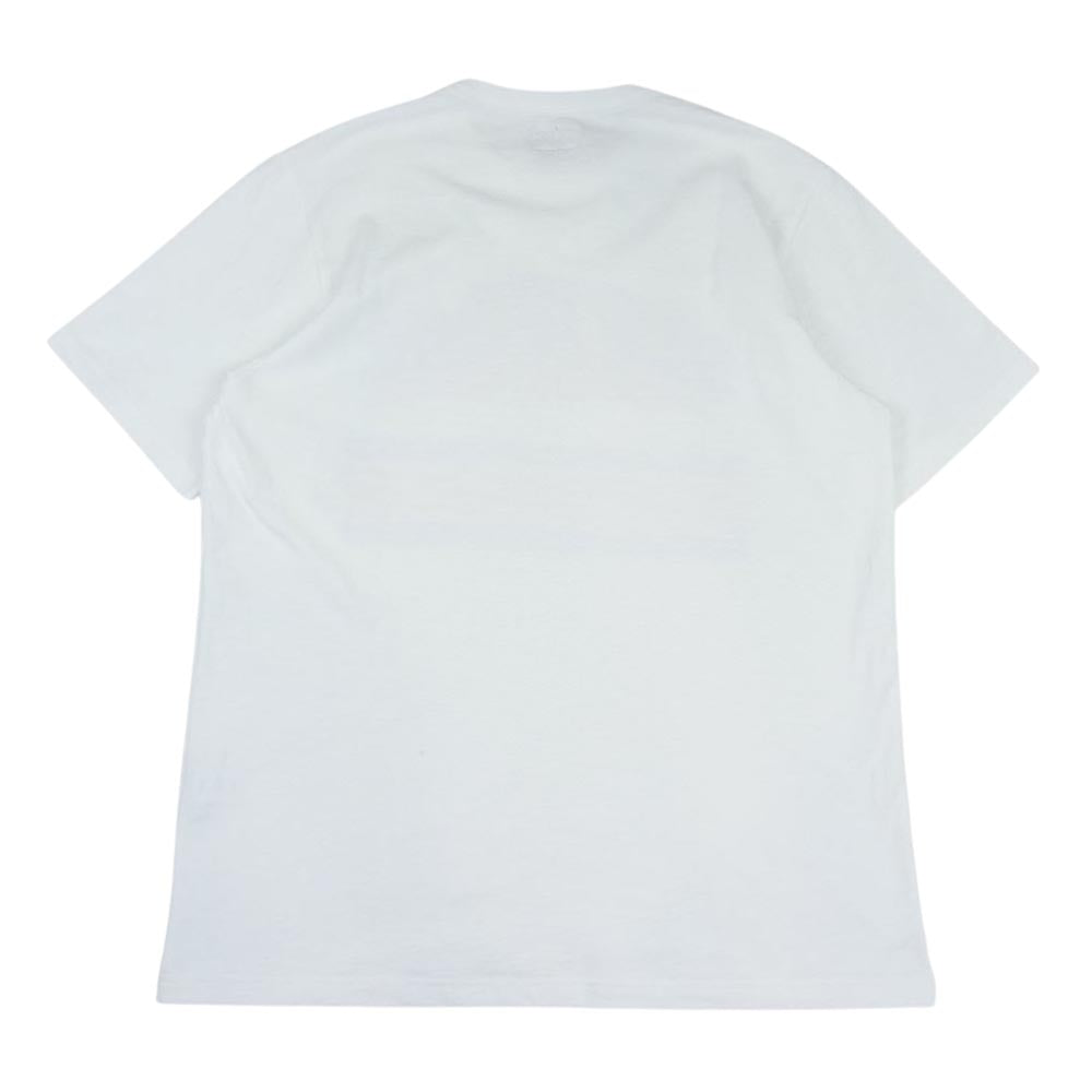 Supreme シュプリーム 19SS CLOUD ARC TEE クラウド アーチロゴ ヘビー クルーネック Tシャツ ホワイト系 L【極上美品】【中古】