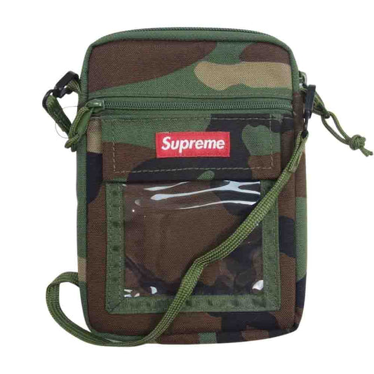 Supreme シュプリーム 19SS Utility Pouch ショルダー バッグ ポーチ カーキ系【極上美品】【中古】
