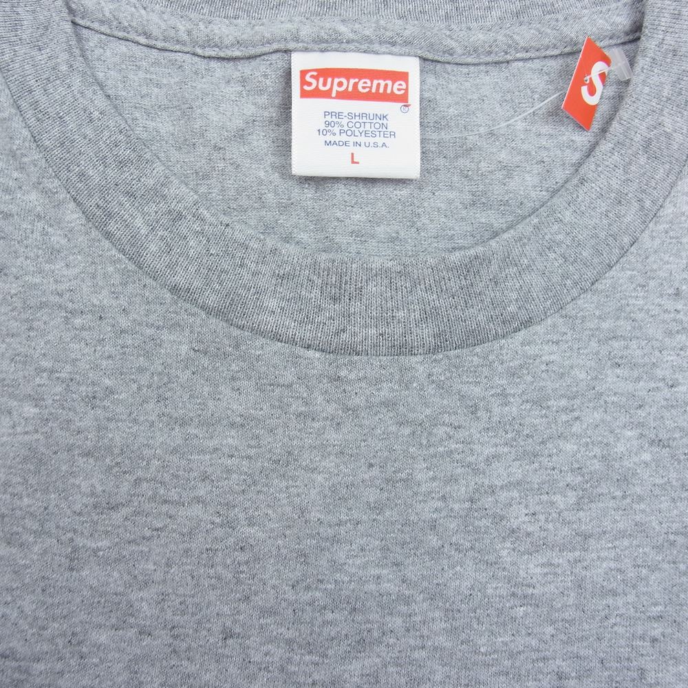 Supreme シュプリーム 18AW Cat in the Hat Tee キャットインザハット Tシャツ グレー系 L【極上美品】【中古】