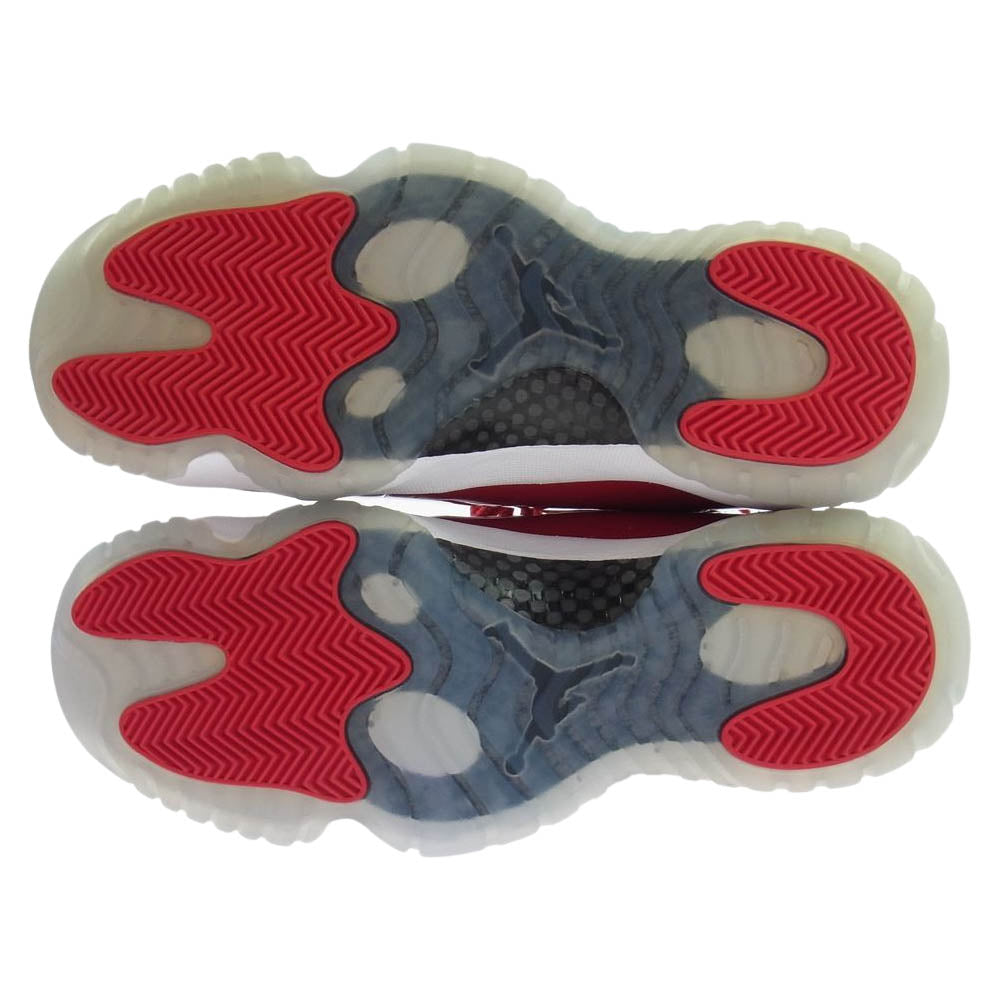 NIKE AIR JORDAN ナイキ ジョーダン 378037-623 11 RETRO WIN LIKE 96 11 レトロ パテント ジムレッド スニーカー レッド系 27.5cm【新古品】【未使用】【中古】