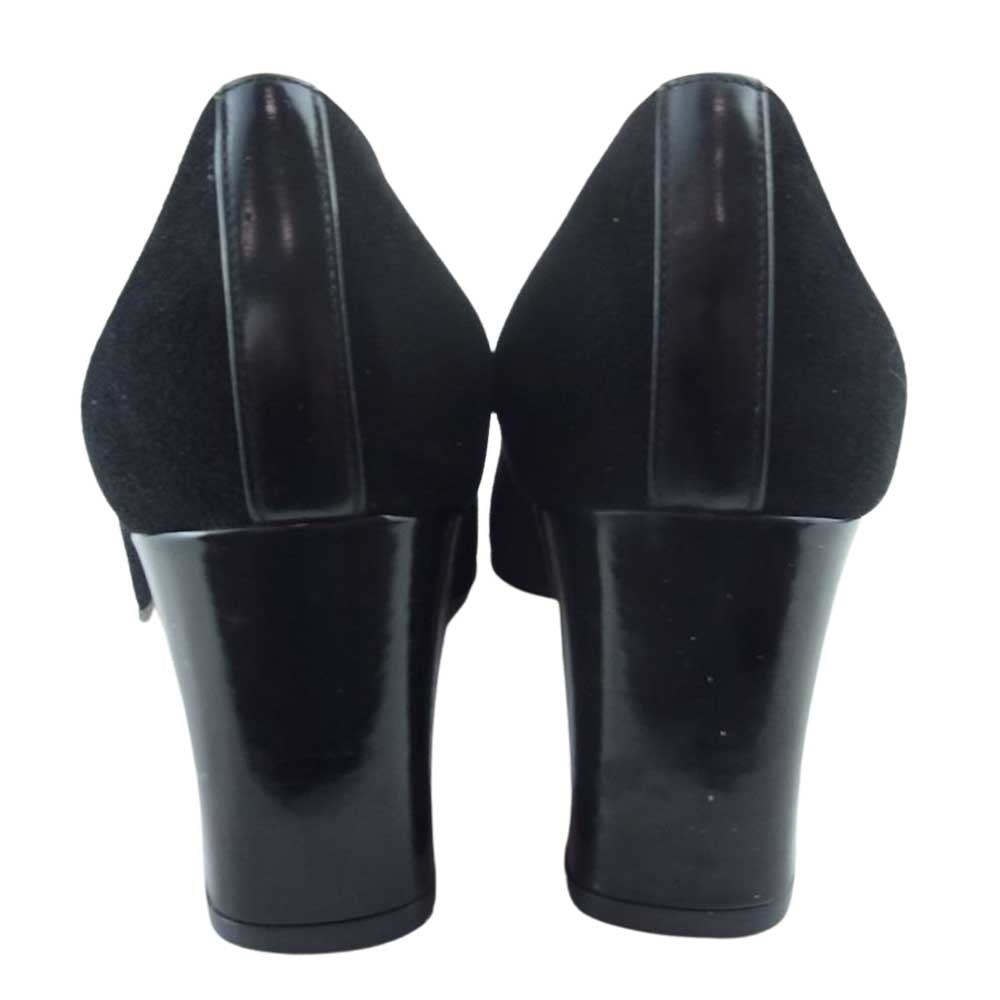 GUCCI グッチ 101 2292 ホースビット レザー ヒール パンプス ブラック系 36【中古】