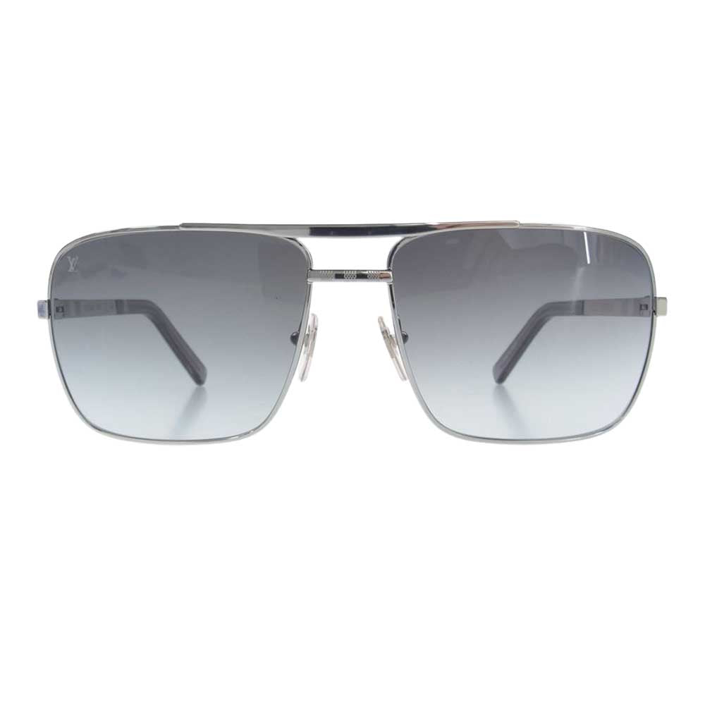 LOUIS VUITTON ルイ・ヴィトン Z0260U TV0221 アティテュード サングラス シルバー系【中古】