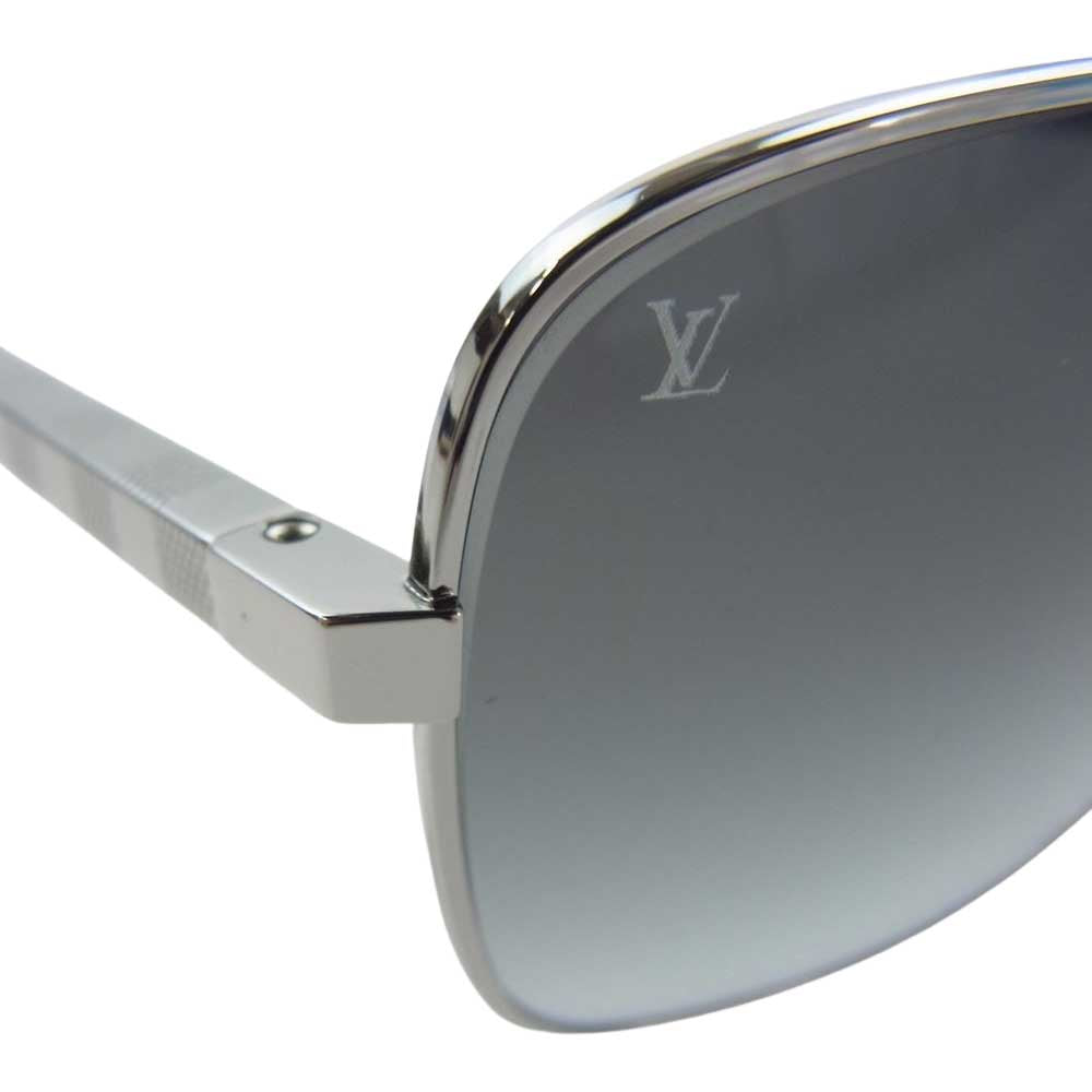 LOUIS VUITTON ルイ・ヴィトン Z0260U TV0221 アティテュード サングラス シルバー系【中古】