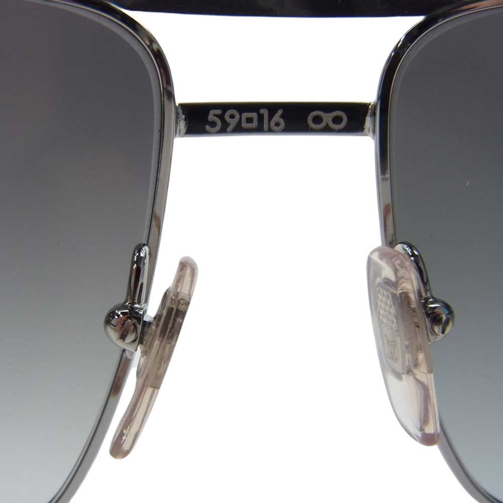 LOUIS VUITTON ルイ・ヴィトン Z0260U TV0221 アティテュード サングラス シルバー系【中古】
