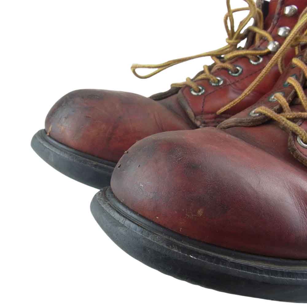 RED WING レッドウィング 2369 PT91 プリント羽タグ スチールトゥ スーパーソール ワークブーツ ブラウン系 US8.5E【中古】