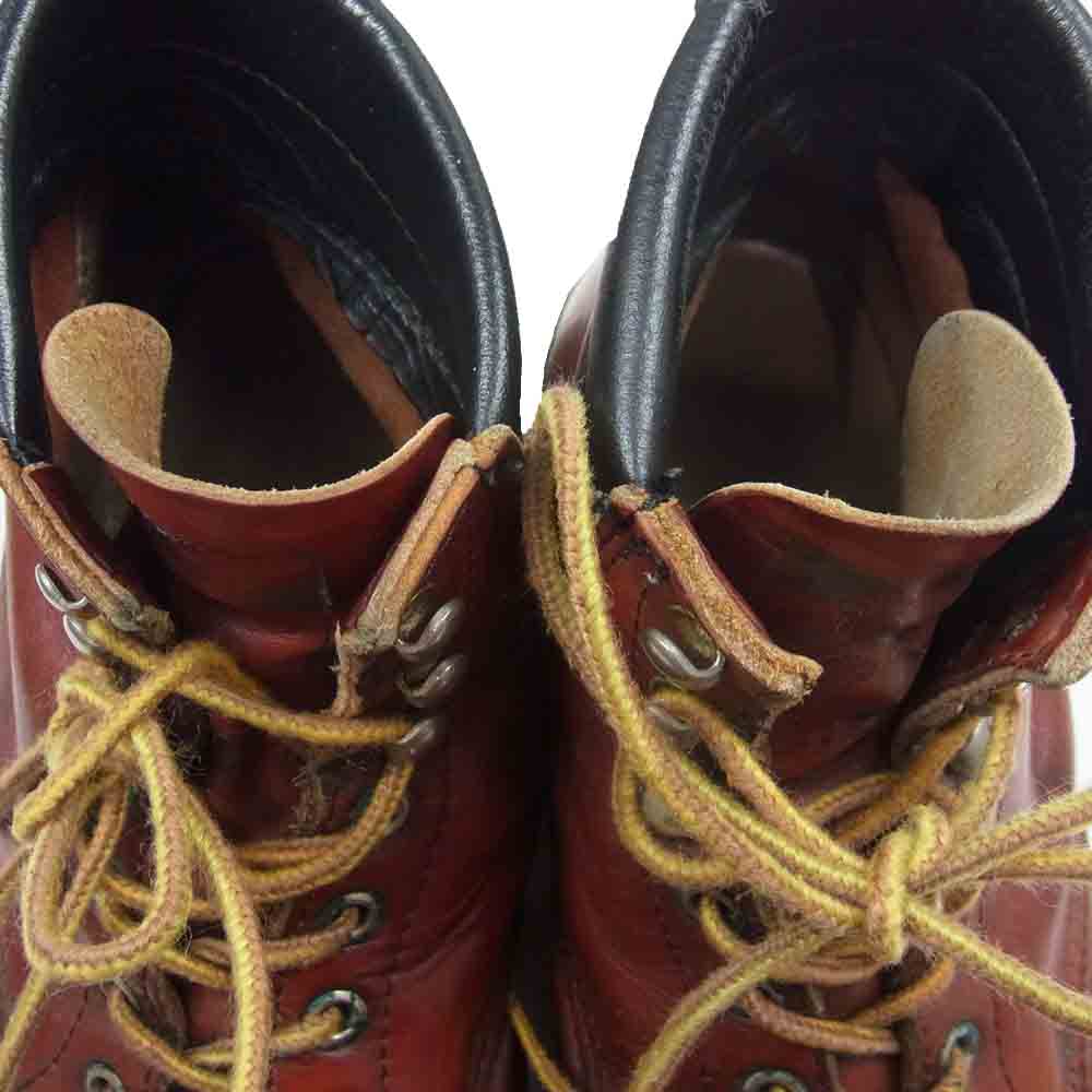 RED WING レッドウィング 2369 PT91 プリント羽タグ スチールトゥ スーパーソール ワークブーツ ブラウン系 US8.5E【中古】
