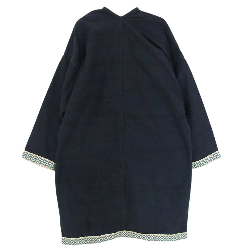 VISVIM ビズビム 16AW 0116205013020 SANJURO COAT SILK ROAD ンジュウロウ コート シルクロード ジャケット ブラック系 1【中古】