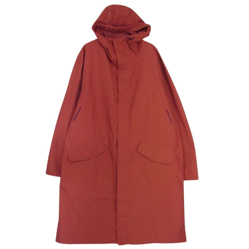 DESCENTE デサント DLMSJC36 PAUSE ポーズ HOODED OVER COAT フーデッド オーバー コート レッド系 L【中古】