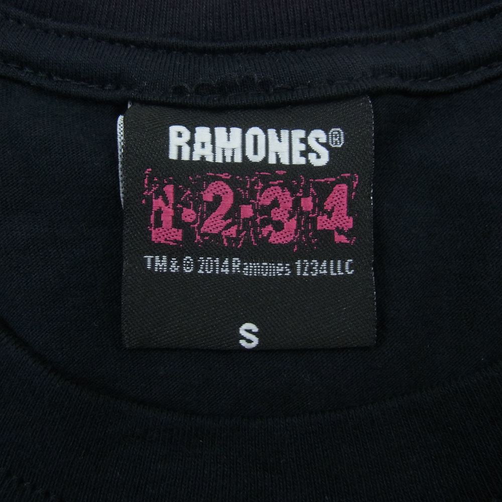 ラモーンズ ROCK N ROLL HIGH SCHOOL ロックンロール ハイ スクール 半袖 Tシャツ ブラック系 S【中古】