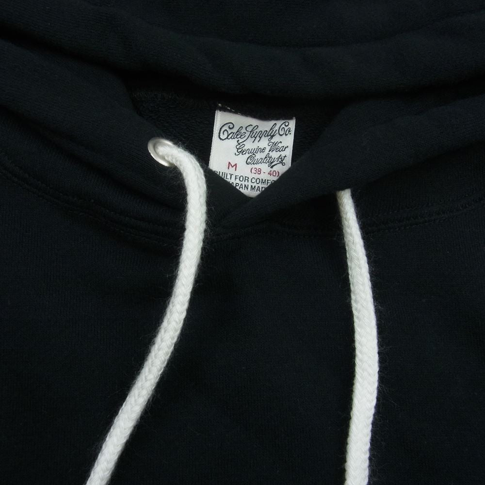 CALEE キャリー RC LOGO PULLOVER ロゴ プルオーバー パーカー ブラック系 M【中古】