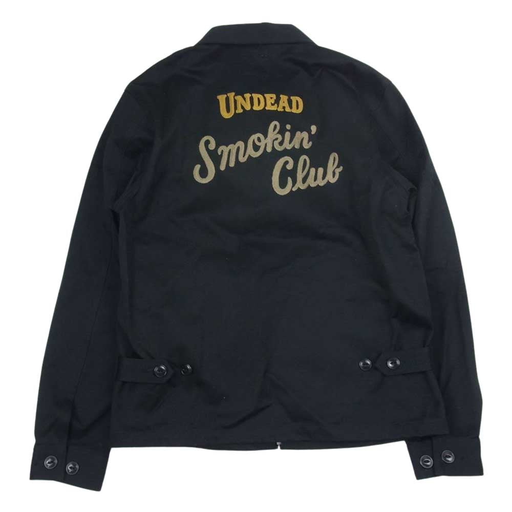 RADIALL ラディアル 12SS RAD-12SS-JK04 コットン 刺繍 ジップ ワーク ジャケット スイングトップ  ブラック系 M【中古】