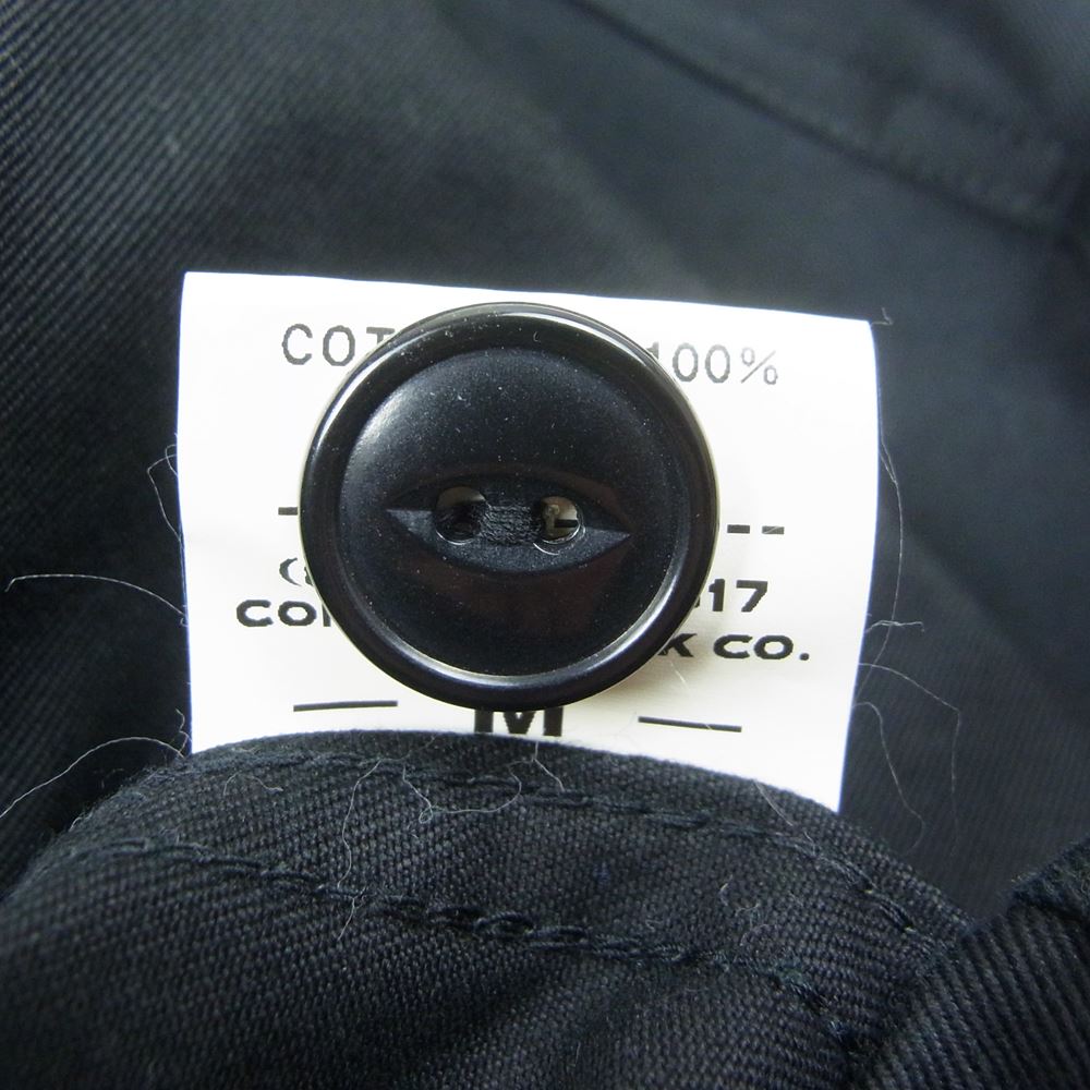 RADIALL ラディアル 12SS RAD-12SS-JK04 コットン 刺繍 ジップ ワーク ジャケット スイングトップ  ブラック系 M【中古】