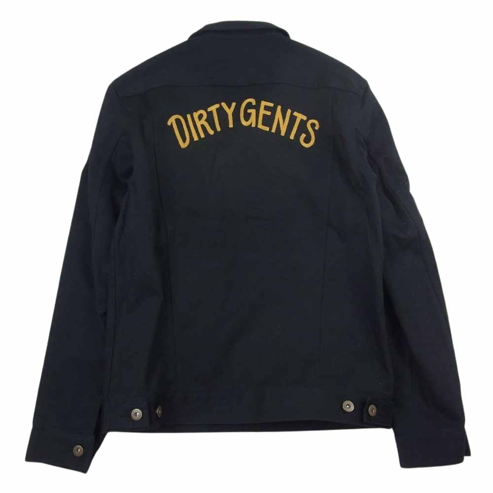 RADIALL ラディアル 12SS RAD-12SS-JK007 刺繍 ポケット ピケ ワーク ジャケット ブラック系 M【中古】