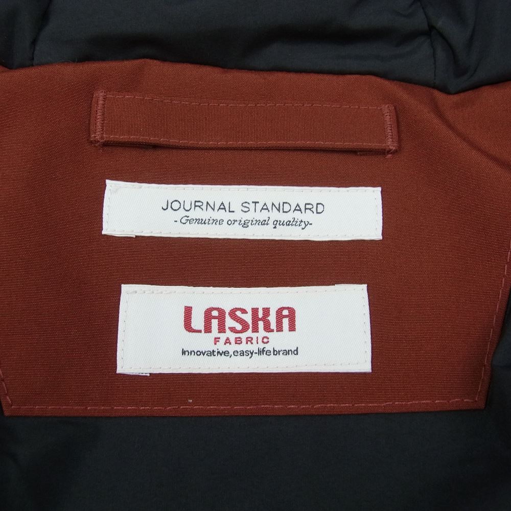 JOURNAL STANDARD ジャーナルスタンダード LASKA FABRIC 850HP HOODED DOWN ラスカ ダウン ジャケット オレンジ系 M【中古】