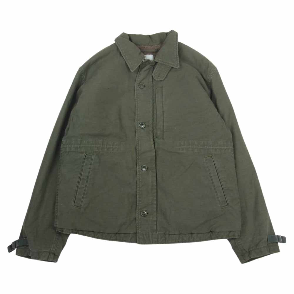 RADIALL ラディアル 17AW RAD-17AW-JK023 DUB DECK JACKET デッキ ジャケット カーキ系 M【中古】