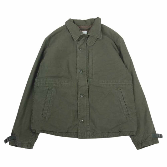 RADIALL ラディアル 17AW RAD-17AW-JK023 DUB DECK JACKET デッキ ジャケット カーキ系 M【中古】