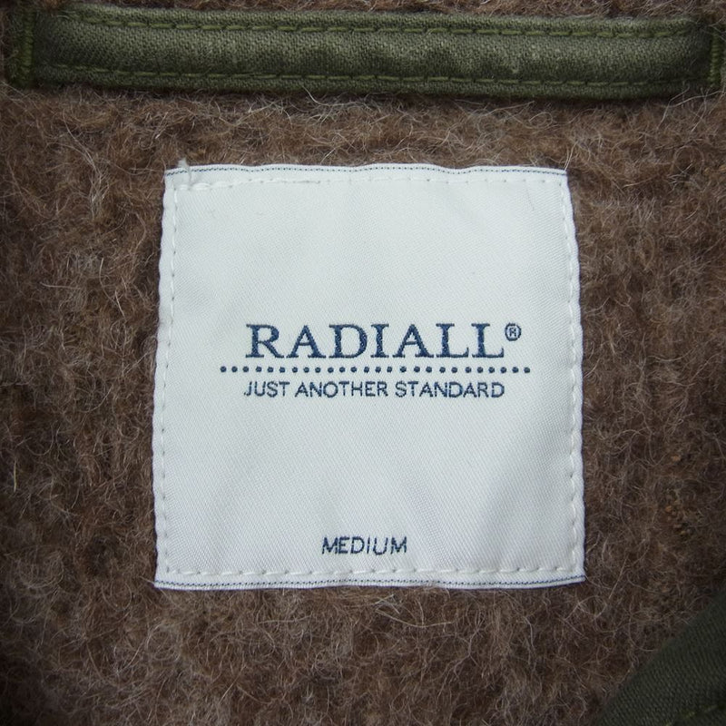RADIALL ラディアル 17AW RAD-17AW-JK023 DUB DECK JACKET デッキ ジャケット カーキ系 M【中古】